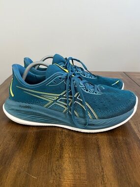 ASICS Gel Cumulus 26 Blue Running Shoes Sneakers 1011B792 Mens Size 11